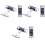 3Pcs Dumbbell Cufflinks Creative Sleeve Nail for Business 3