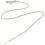 15Pcs Skin-Friendly Golden Adjustable Chains for Necklace Making 2