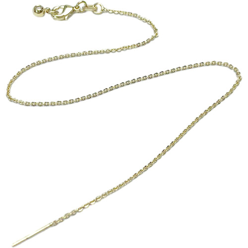 15Pcs Skin-Friendly Golden Adjustable Chains for Necklace Making 1