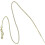 15Pcs Skin-Friendly Golden Adjustable Chains for Necklace Making 3