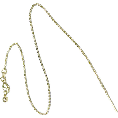 15Pcs Skin-Friendly Golden Adjustable Chains for Necklace Making 2
