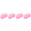 4Pcs Nail Drill Bit Storage Holder Clear Plastic Box for Manicure Use 5