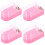 4Pcs Nail Drill Bit Storage Holder Clear Plastic Box for Manicure Use 6