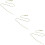 15Pcs Skin-Friendly Golden Adjustable Chains for Necklace Making 10