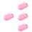 4Pcs Nail Drill Bit Storage Holder Clear Plastic Box for Manicure Use 7