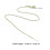 15Pcs Skin-Friendly Golden Adjustable Chains for Necklace Making 11