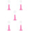 5Pcs Decorative Pink Lollipop Holder Cake Pops Stand Multi-Layer 9