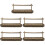 5 Pack Antique Combination Lock Cabinet Door Hinge Decoration Gate 7