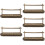5 Pack Antique Combination Lock Cabinet Door Hinge Decoration Gate 11