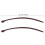 2Pcs Brown PU Crossbody Bag Strap Replacement Handles for Tote 2
