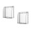 2Pcs ABS Plastic Weatherproof Electrical Socket Covers for Outdoor Use 4
