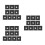 30Pcs Secure PVC Coated Awning Rail Hardware Black for Rv Canopy 4