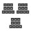 30Pcs Secure PVC Coated Awning Rail Hardware Black for Rv Canopy 6