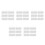 30Pcs Transparent Miniature Doll Glasses Holder Durable Plastic Case 1