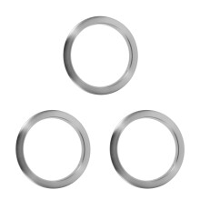 3Pcs Easy Install Stainless Steel Countertop Recessed Trash Grommet