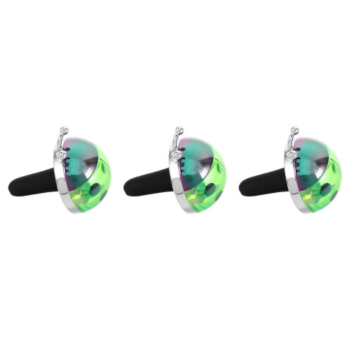 3Pcs Car Aromatherapy Diffuser Ladybug Vent Clips Zinc Alloy 2
