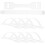 400Sets Replacement Plastic Handles for Cardboard Box Shipping DIY 2