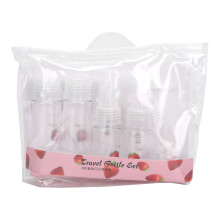 Leak Proof Travel Bottles Flip Cap Dispensers Portable Containers High Quality Containers Versatile Use Compact Design TSA Approved Refillable