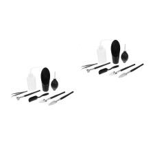 2Pcs Mini Succulent Garden Tools Set Metal & PP Indoor Plant Care Kit