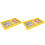 2Sets Impact-Resistant Plastic Chess Board Toy for Children 1