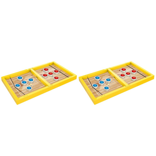 2Sets Impact-Resistant Plastic Chess Board Toy for Children