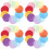 800Pcs DIY Folding Paper Assorted 6