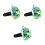 3Pcs Car Aromatherapy Diffuser Ladybug Vent Clips Zinc Alloy 6