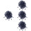 400Pcs Blue Drawstring Cord Locks Stoppers for Backpacks Sweaters Hats 7
