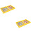 2Sets Impact-Resistant Plastic Chess Board Toy for Children 7