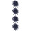 400Pcs Blue Drawstring Cord Locks Stoppers for Backpacks Sweaters Hats 9
