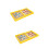 2Sets Impact-Resistant Plastic Chess Board Toy for Children 8