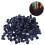 400Pcs Blue Drawstring Cord Locks Stoppers for Backpacks Sweaters Hats 11