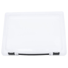Raindrops Transparent Trustworthy Storage Box Craft Room Office