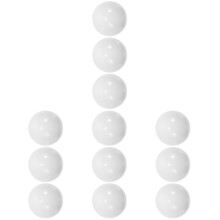 12Pcs White Wheel Beads for DIY Roulette Game Stable and Elegant