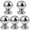 5Pcs Solid Stainless Steel Stairway Handrail Balls Silver Finish 1