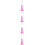 4Pcs Pink Tabletop Lollipop Stand Cake Holder Multi-Function Display 9