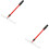 2Pcs Practical Red Poker Chip Push Rake Telescopic Collector Rod 7
