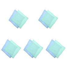 10Pcs Cotton Baby Burp Cloths Soft Absorbent Washcloths for Toddlers