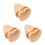 3Sets Cartoon Cat Ear Plastic Motorcycle Accessories Beige 5