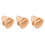 3Sets Cartoon Cat Ear Plastic Motorcycle Accessories Beige 7