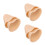 3Sets Cartoon Cat Ear Plastic Motorcycle Accessories Beige 9