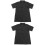 2Pièces Vêtement Toilettage Noir Polyester Pour 5