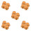 20Pcs Golden Mixer Speed Control Knobs Plastic for Home Audio Devices 1