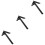 3Pièces Outil Centreur Bois Noir Simple Usage 6