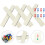 4Sets White Felt Bar Strips for Bulletin Board Pin Wall Office Home 10