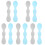 10Pcs Silicone Baby Spoons feeding spoon Set Assorted Colors 1
