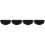 4Pcs Practical Black Silicone Coffee Portafilter Storage Wall Rack 5