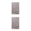 2Pcs Light Grey Display Pad Cloth Self-Adhesive Velvet Adhesive 8