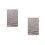 2Pcs Light Grey Display Pad Cloth Self-Adhesive Velvet Adhesive 9