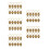 50Pcs Screw Clasps Cord Ends for Jewelry Making Projects 1